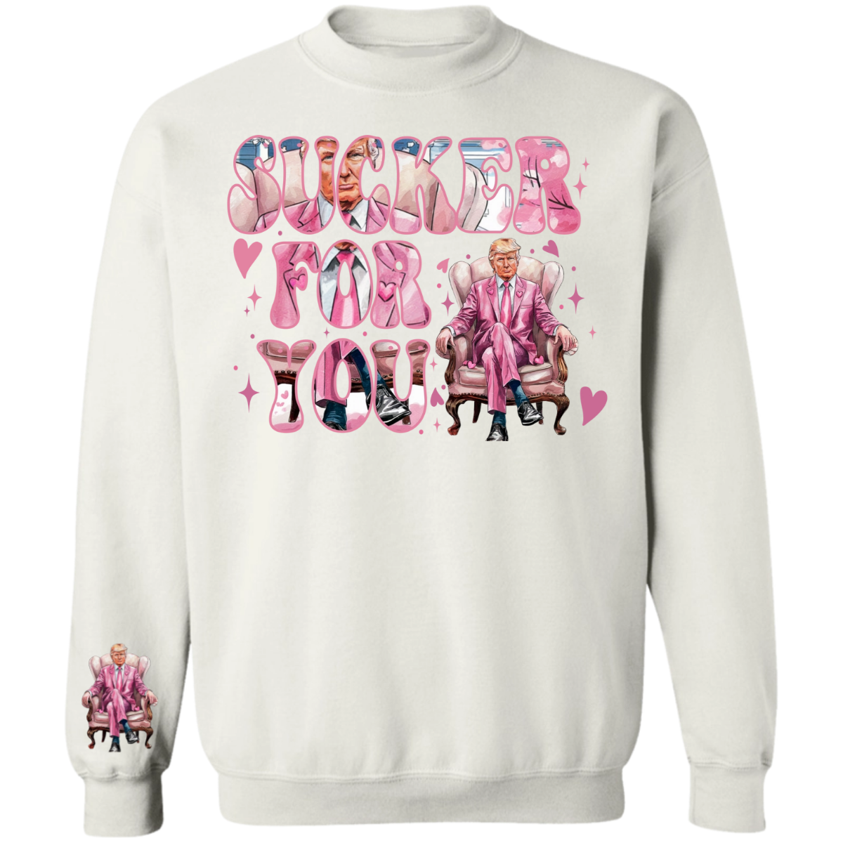 Sucker For You Sleeve Sweatshirt TH10 64331
