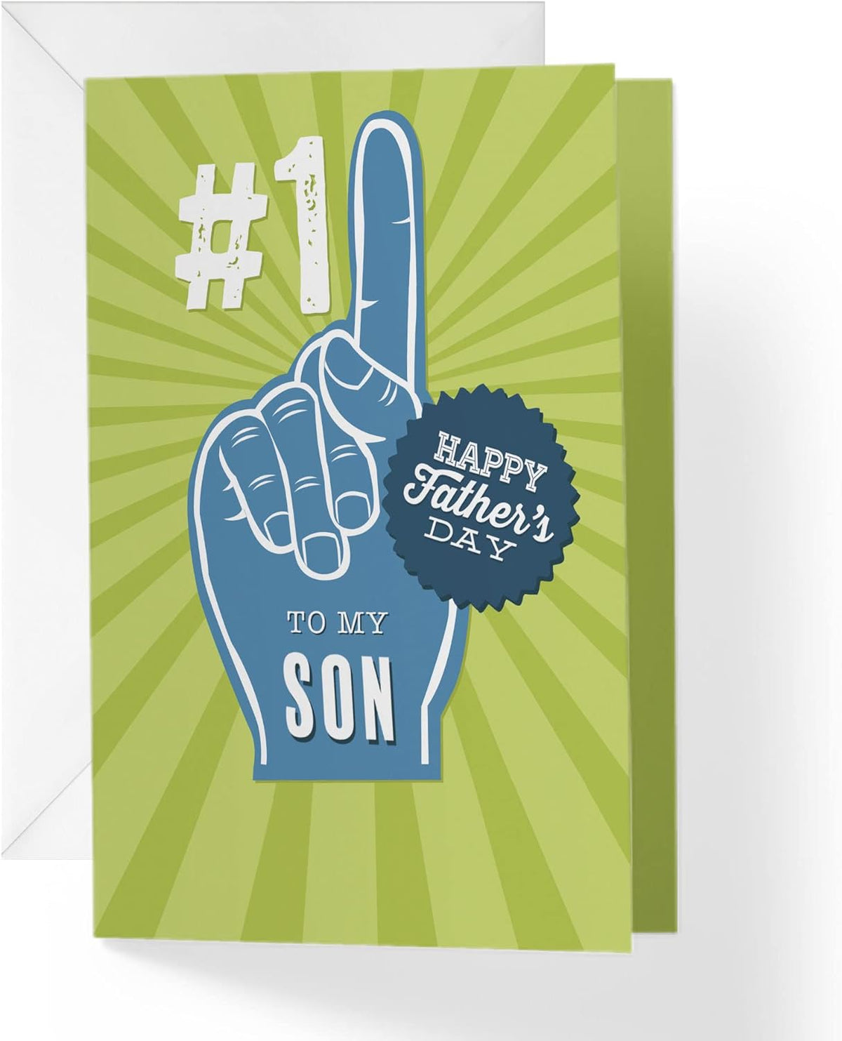 Father'S Day Card Dog Dad | Fathers Day Card from Dog |5”X7.5” | (Single Card and Envelope)