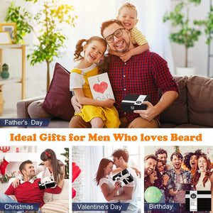 Gifts for Dad, Beard Kit Gifts Set W/Beard Oil, Beard Blam, Beard Brush, Beard Comb, Anniversary &Birthday Gifts for Him, Unique Gifts for Men Husband, Boyfriend, Dad, Daddy, Father'S Day Gifts