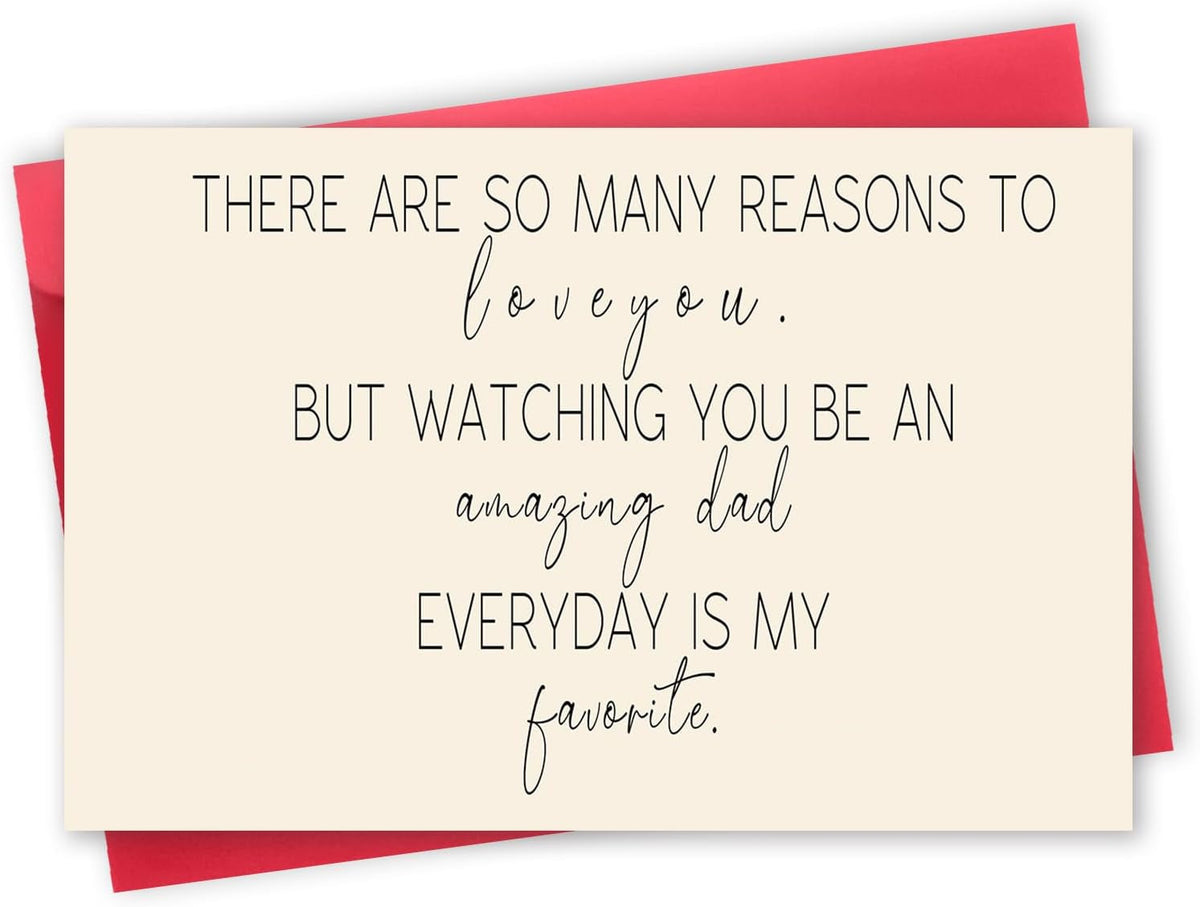 Funny Trump Fathers Day Card for Dad, Humor Trump Father'S Day Card Gift from Wife Son Daughter, Trump Birthday Greeting Card for Dad, Unique Dad Card