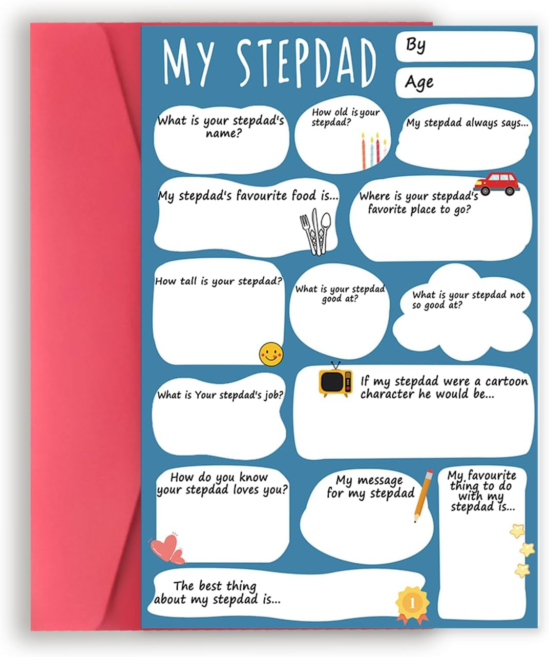 Perfect Father-Daughter Relationship Card for Father, Funny Father’S Day Gift for Dad, Happy Birthday Card from Daughter, Unique Bday Gift Idea for Stepdad