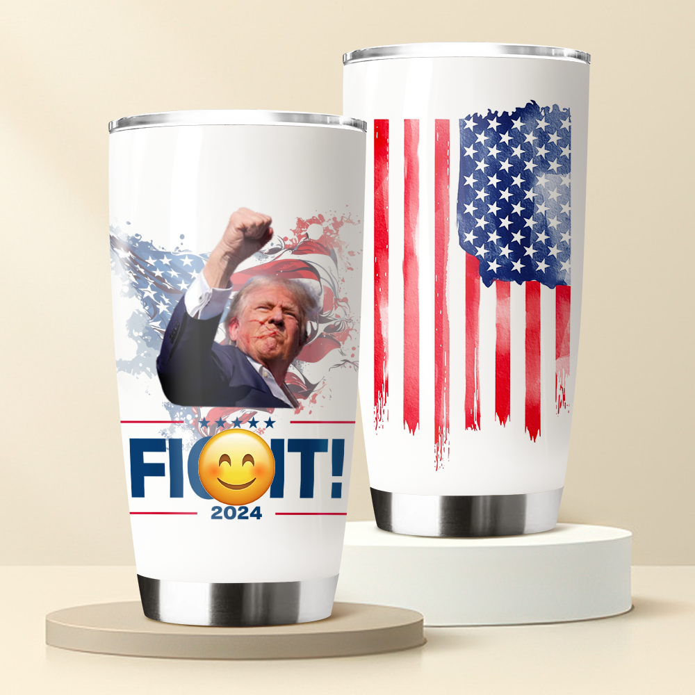 Donald Trump Fi**t For America Fat Tumbler TH10 63417