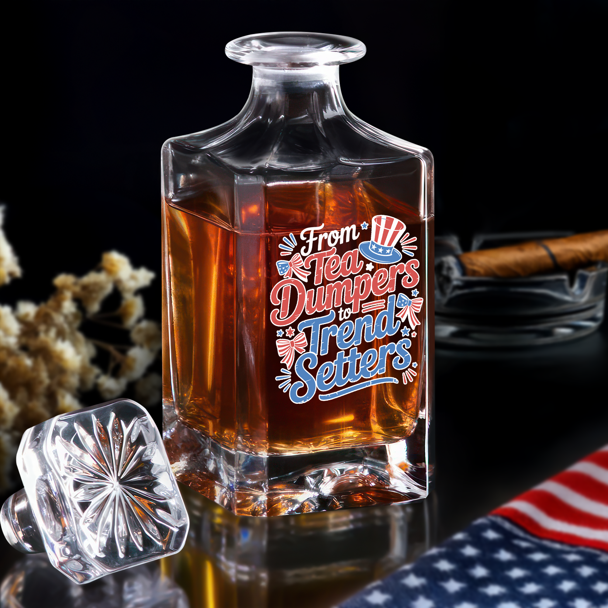 USA 250th Anniversary 250 Years of Freedom America Decanter HO82 894532