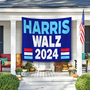 Kamala Harris Walz 2024 Tapestry Banner TH10 63513