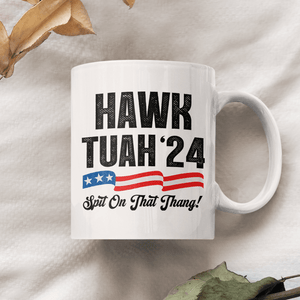 GeckoCustom Hawk Tuah 24 Spit On That Thang Personalized Gift Mug HA75 890934