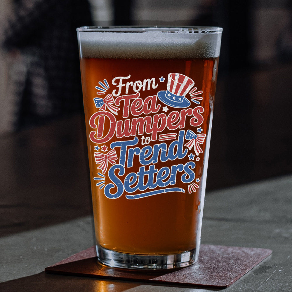 USA 250th Anniversary 250 Years of Freedom America Print Beer Glass HO82 894516