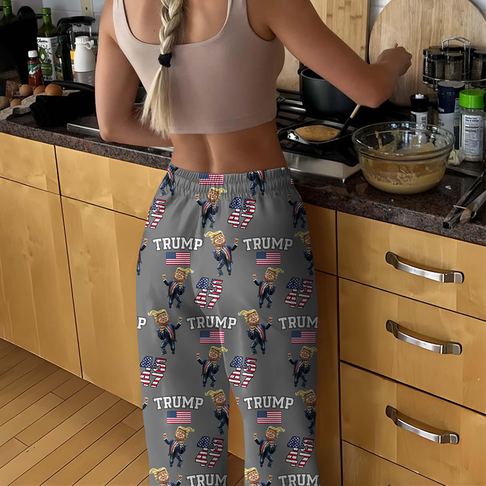 President Trump 45th & 47th Sweatpants Trump Dancing Funny Gift N304 HA75 67142