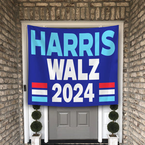 Kamala Harris Walz 2024 Tapestry Banner TH10 63513