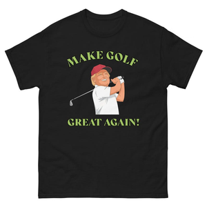 Make Golf Great Again With Donald Trump Dark Shirt TH10 898143