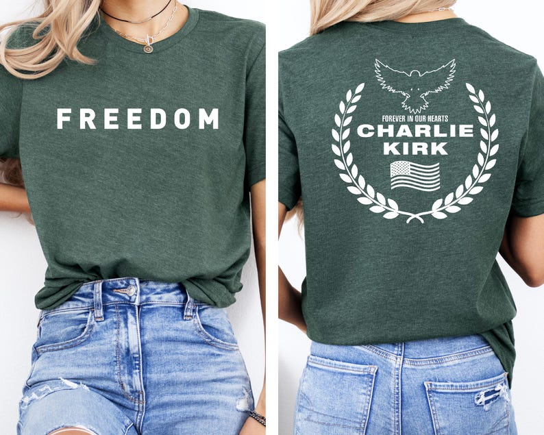 Forever In Our Heart Charlie Kirk Shirt TH10 64511