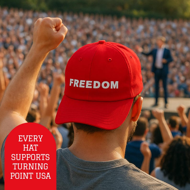 Charlie Kirk Freedom Classic Cap TH10 64525