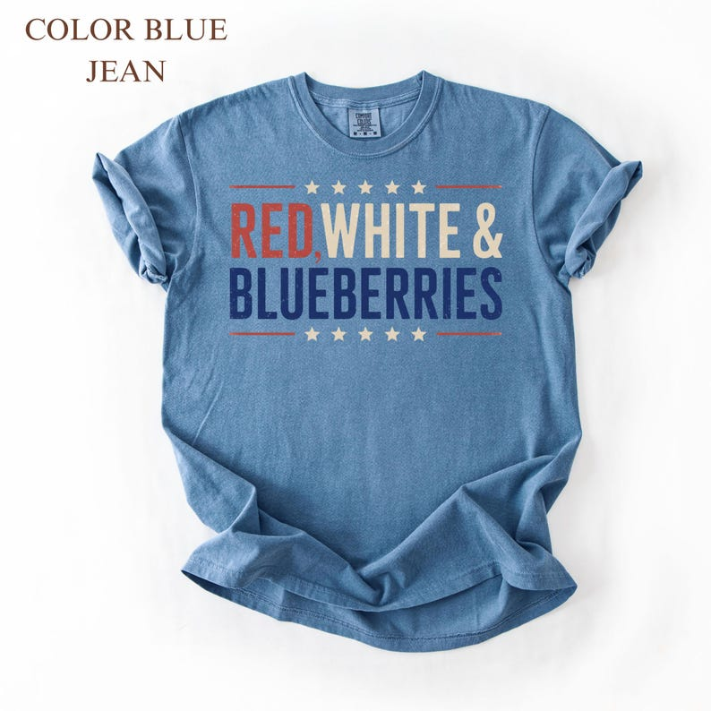 Red White & Blueberries Comfort Shirt TH10 64501