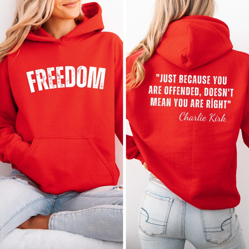 Justice for Charlie Kirk Freedom Shirt TH10 64553