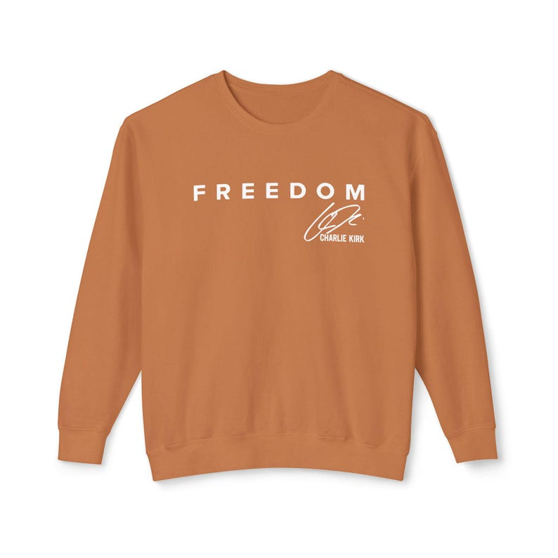 Charlie Kirk Freedom Sweatshirt TH10 64531