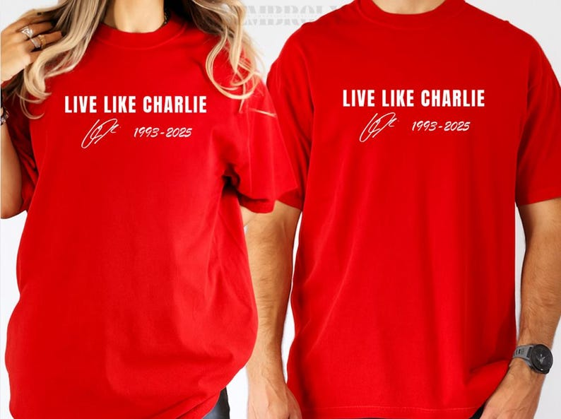 Live Like Charlie Shirt TH10 64507