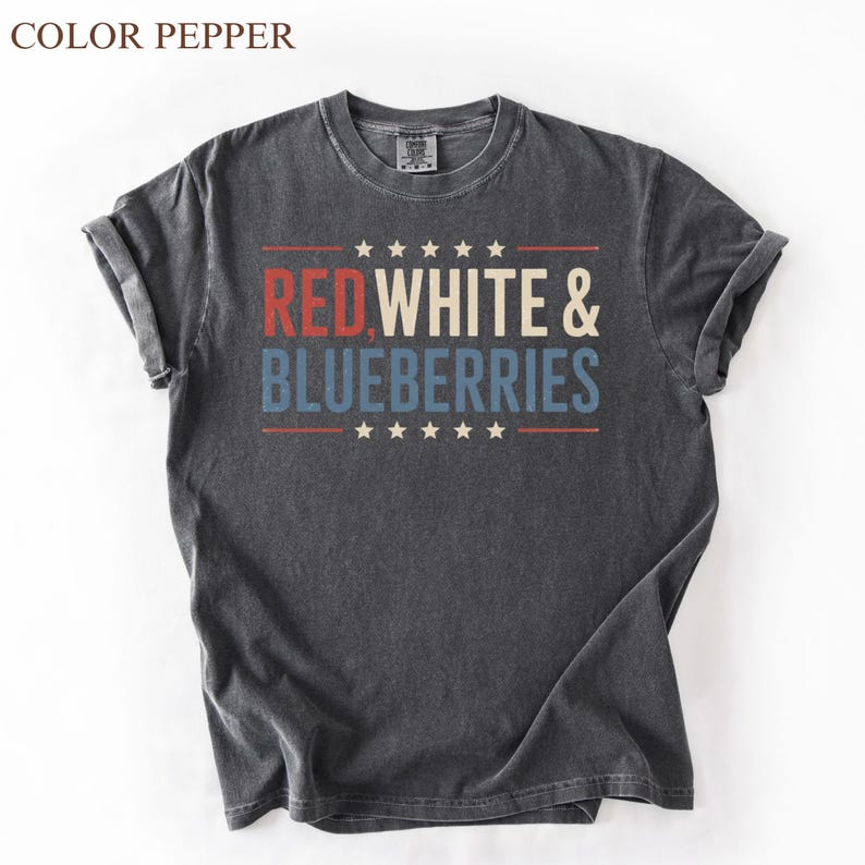 Red White & Blueberries Comfort Shirt TH10 64501