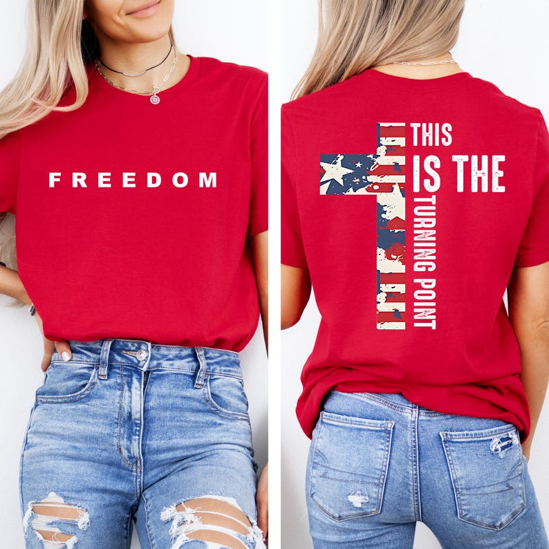 Charlie Kirk Freedom Shirt, This is the Turning Point TH10 64583