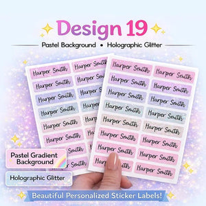 Custom Kid Name Labels - Back to School Gift for Kids HO82 903038