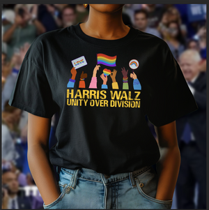 Harris Walz Unity Over Division Election 2024 Shirt HA75 63450