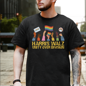 Harris Walz Unity Over Division Election 2024 Shirt HA75 63450