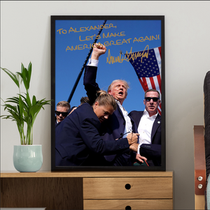 Let's Make America Great Again Trump 2024 Picture Frame TH10 63541