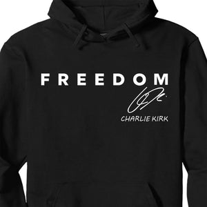 Red Freedom Shirt | Charlie Kirk Red Shirt | We Wear Red Charlie Kirk Birthday October 14 Sweatshirt TH10 896179