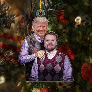 Trump Vance Brothers 2024 Acrylic Ornament HA75 63962