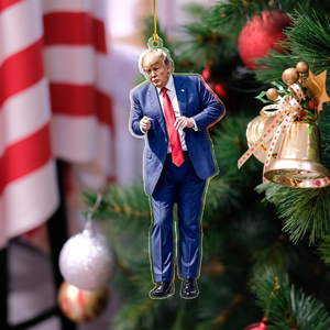 Trump Win - Funny Trump Acrylic Ornament For Christmas Decoration HA75 63942