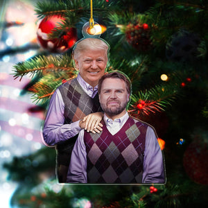 Trump Vance Brothers 2024 Acrylic Ornament HA75 63962