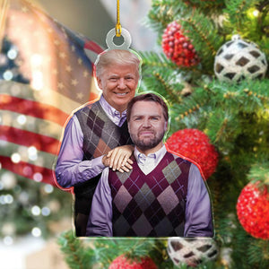 Trump Vance Brothers 2024 Acrylic Ornament HA75 63962