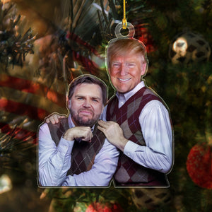 Trump Vance Brothers 2024 Acrylic Ornament HA75 63962