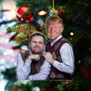 Trump Vance Brothers 2024 Acrylic Ornament HA75 63962