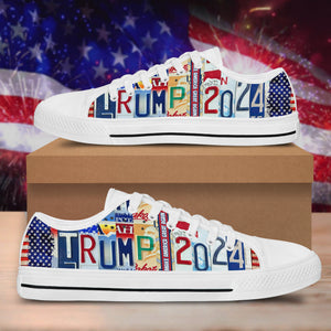 Donald Trump 2024 Canvas Shoes HO82 N304 62732