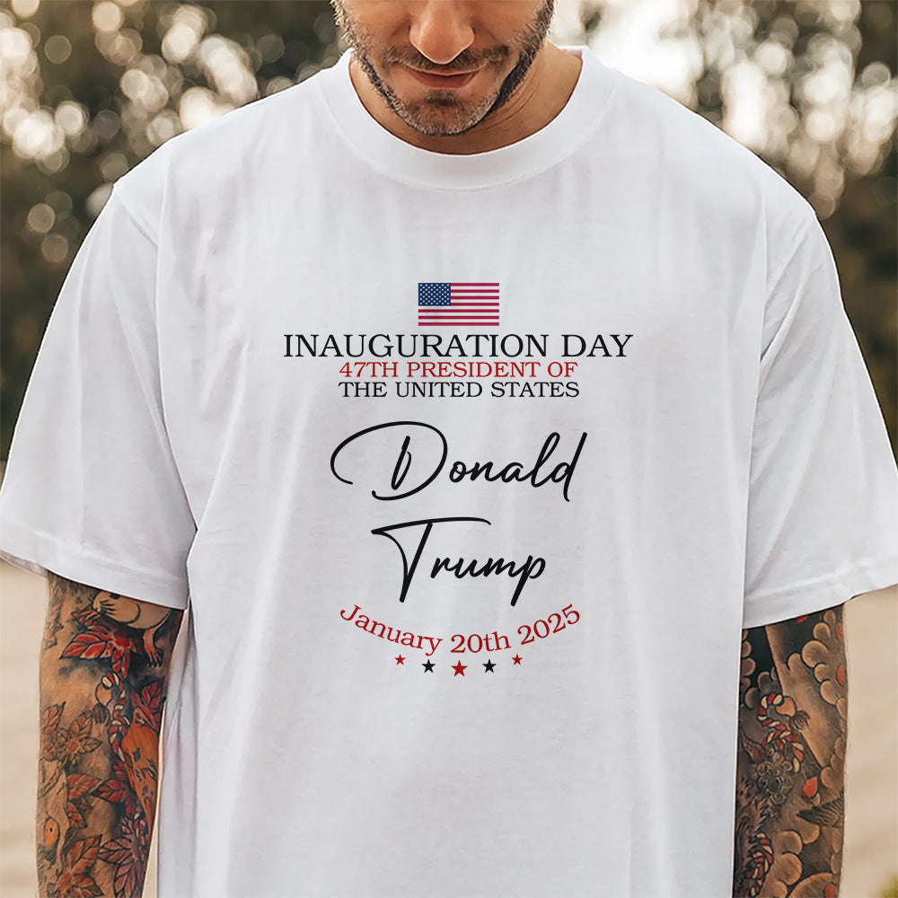 Inauguration Day President Donald Trump Shirt TH10 64335