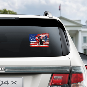 Patriot We The People | 250 Years of America 1776 2026 Car Window Decal Sticker HO82 901082