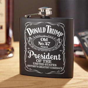 Donald Trump Old No. 47 MAGA Flask TH10 64341