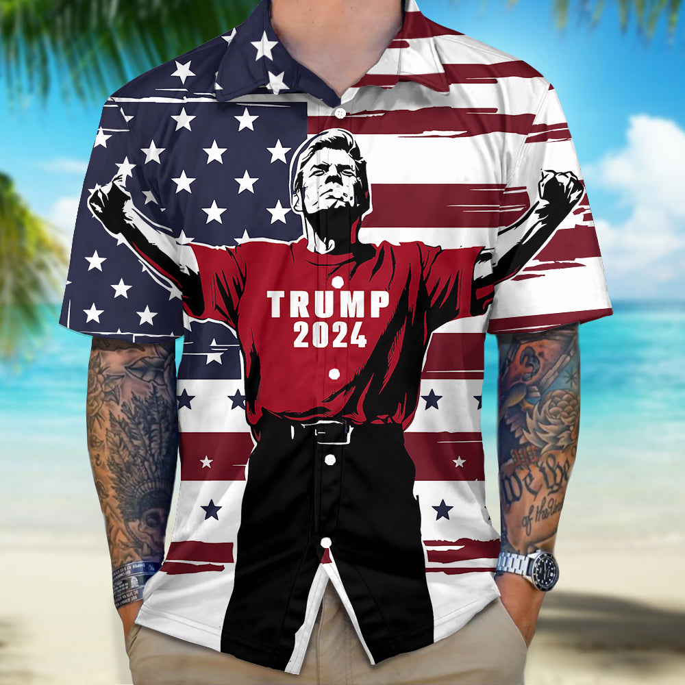 Donald Trump 2024 Hawaiian Shirt DM01 62735