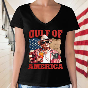 President Trump Gulf of America, Gulf of Mexico to Gulf of America Dark Shirt HA75 64330