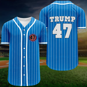 Trump 47 Baseball Jersey Shirt TH10 62627