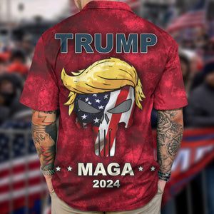 We The People Stand With Trump 2024 Hawaii Shirt HA75 63340