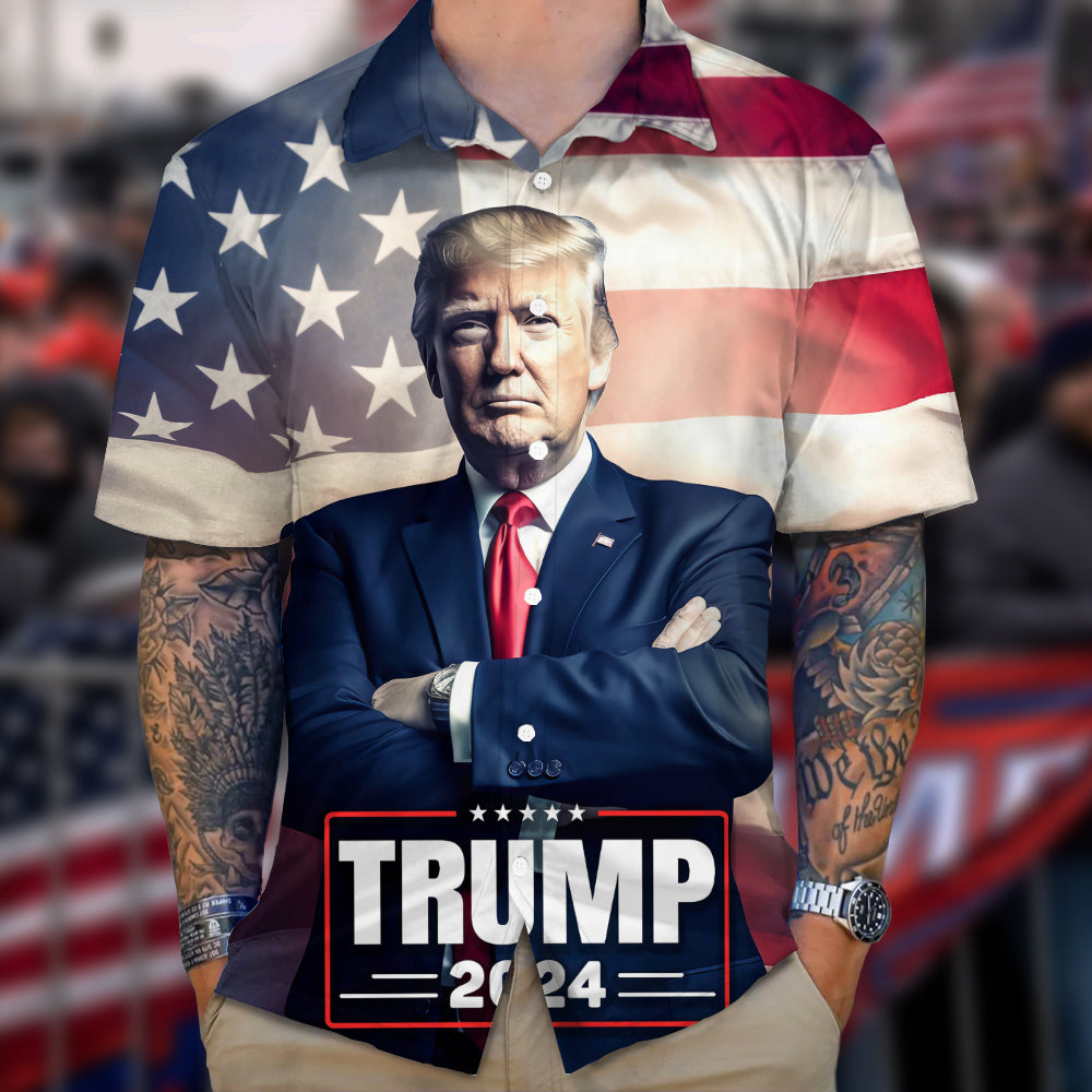 Donald Trump 2024 Hawaiian Shirt DM01 62857