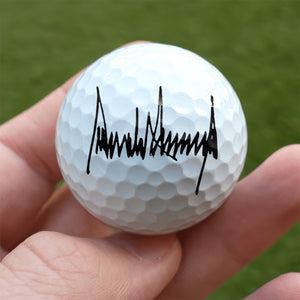 Donald Trump Signature Golf Gift, White Golf Ball TH10 64627
