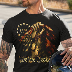 We The People - Bone Hand Dark Shirt HO82 894860