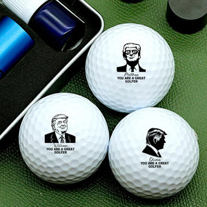 You Are A Great Golfer Trump Personalized Golf Ball Stamp CH07 899506