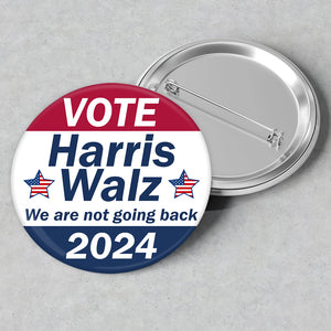 Harris Walz 2024 Democratic Pin Button Personalized Gift HO82 65136