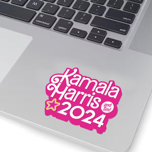 Kamala Harris (and Tim!) 2024 Sticker HA75 63522