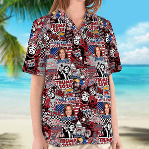 Custom Photo Trump 2024 Hawaii Shirt N369 62567