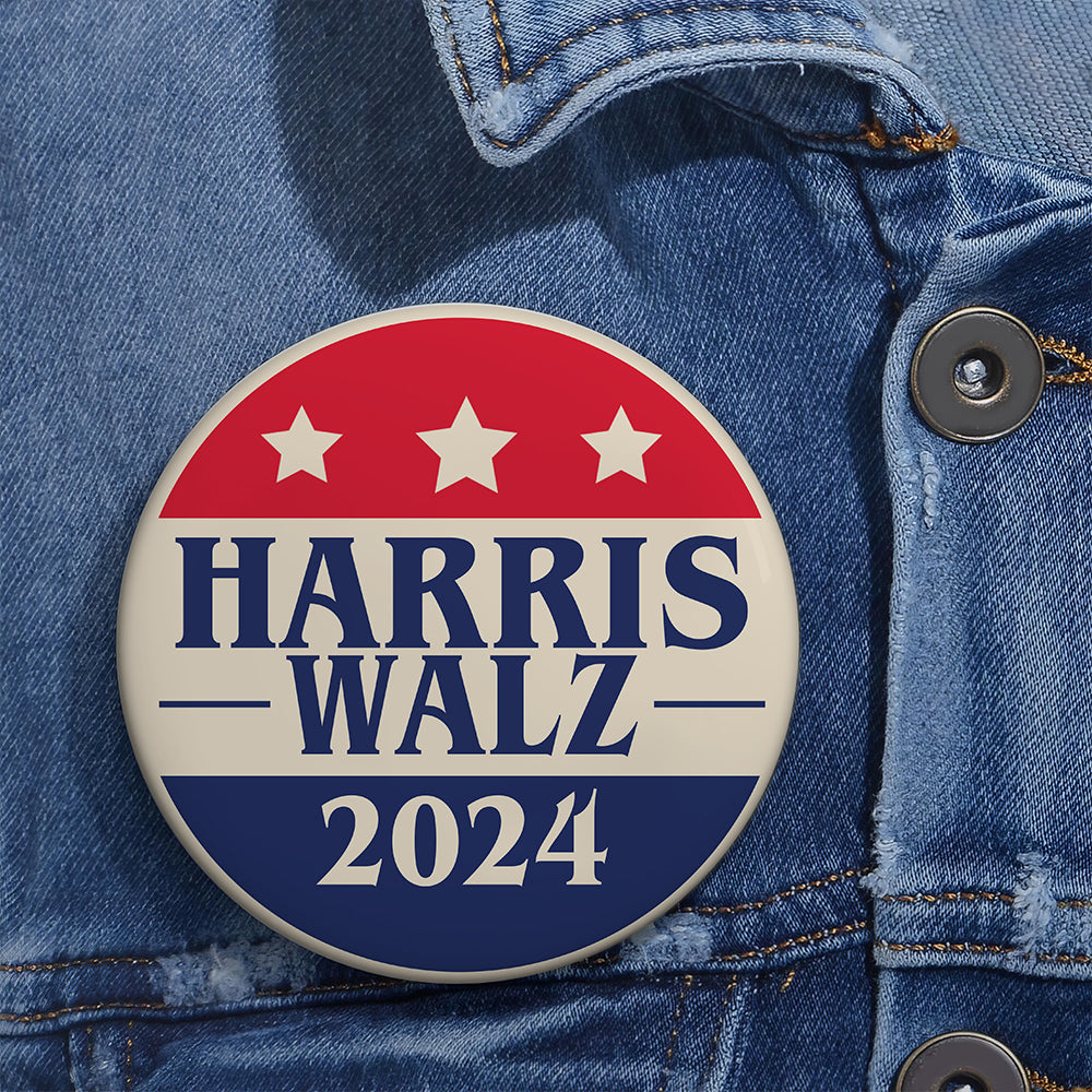Kamala Harris Tim Walz 2024 Presidential Election Pin Button HO82 65132