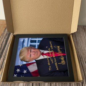 President Donald Trump Photo Picture Frame DM01 62957