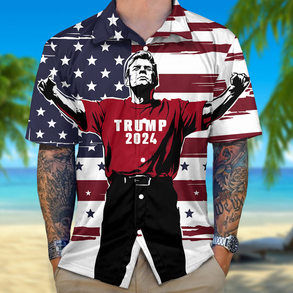 Donald Trump 2024 Hawaiian Shirt DM01 62735